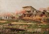 James Henry Moser (American, 1854-1913)      The Flats, Washington, D.C.
