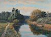 Robert Ward Van Boskerck (American, 1855-1932)      River Landscape