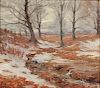 Hal Robinson (American, 1975-1933)      Winter Landscape
