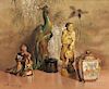 Robert Chailloux (French, 1913-2005)      Still Life with Asian Figurines