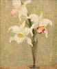 Anna S. Fisher (American, 1873-1942)      White & Pink Orchids
