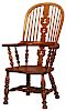 An English Oak Windsor Chair, Early 19th century