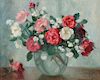 Marguerite Stuber Pearson (American, 1898-1978)      Roses in a Glass Globe