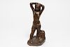 After Henri Matisse- Bronze Female Nude Sculpture