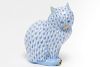 Herend Hungary Porcelain "Seated Cat" Figurine