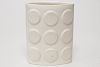 Jonathan Adler "Couture" Vase-Early White Abstract
