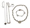 Tiffany &amp; Co Sterling Silver Jewelry Lot