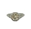 Art Deco 1.30ct Old Mine Diamond Engagement Ring