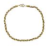 Antique 14k Gold Fob Chain Necklace