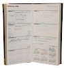 Harry Blackstone Jr.’s 1989 Appointment Book.