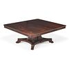 CLASSICAL STYLE MAHOGANY DINING TABLE