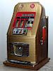 Mills Deuce Wild 10 cent slot machine, professionally restored, machine was jammed at time of cataloging