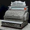 National Cash Register, model 35, nickel plated, in restored working condition