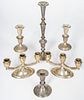 Sterling Weighted Candlesticks, Including Towle