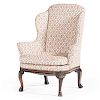 Chippendale-style Wing Chair