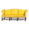 Rare Chippendale Camelback Sofa With Removable Back