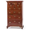 Pennsylvania Chippendale Tall Chest of Drawers