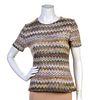 A Missoni Knit Short Sleeve Sweater, No size.