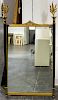 An Italian Neoclassical Style Mirror Height 51 1/4 x width 28 inches.