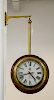 * An English Brass Hanging Pendant Clock, Jans of London