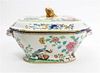 * An English Ironstone Tureen Width 15 1/2 inches.