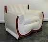 * A French Art Deco Armchair Height 30 inches.