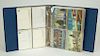 Lot of Approximately Two Hundred Seventy-Six (276)  1939 World's Fair New York Post Cards in Plastic Sleeves in a Binder