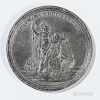 White Metal Libertas Americana, Peace of Versailles Medal,