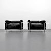 Le Corbusier Lounge Chairs, Cassina