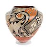 A C. Poncho (20th Century), Acoma Polychrome Jar Height 12 1/2 x diameter 13 1/4 inches