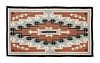 A Navajo Two Grey Hills Rug 46 x 70 inches.