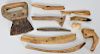 Eskimo Bone and Walrus Ivory Tools