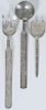 Alaskan Sterling Silver Souvenir Spoons and Forks