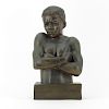 After: Anton Van Wouw, South Africa (1862-1945) "Shangaan" Bronze Sculpture.