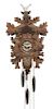 Early 20th c Black Forest cuckoo clock, musical movement