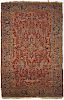 Antique Heriz carpet, appx 9'6" x 6'