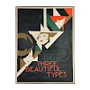 Alfonso Iannelli Poster "Three Beautiful Types,"