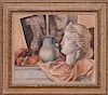 HARRY BLOOMFIELD (1883-1941): STILL LIFE WITH ANTIQUE BUST