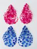 TWO PAIRS OF BEADED EARRINSG, BY COPPOLA TOPPA, ITALY