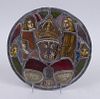 SWISS STAINED GLASS ARMORIAL RONDEL