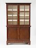 EARLY GEORGE III MAHOGANY COLLECTOR'S CABINET