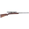 **Rare Winchester Factory Scoped Model 67 Rifle - British Proved