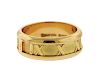Tiffany & Co Atlas 18K Gold Band Ring