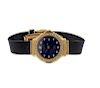 Hublot Classic MDM 18k Gold Diamond Blue Dial Watch