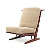 * George Nakashima, (Japanese/American, 1905-1990), Conoid Cushion lounge chair, 1984