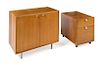 * George Nelson & Associates, HERMAN MILLER, c.1950, a chest of drawers and file cabinet