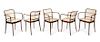 * Josef Hoffmann (Austrian, 1870-1956), STENDIG, a set of eight Prague 811 armchairs