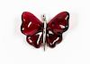 Lalique, a Papillon pendant