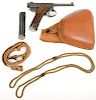 **Japanese Type 14 Pistol With Holster
