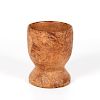 Burled Maple Wooden Mortar 